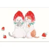 Active | Postal Tocorocomugi Strawberry Kitten