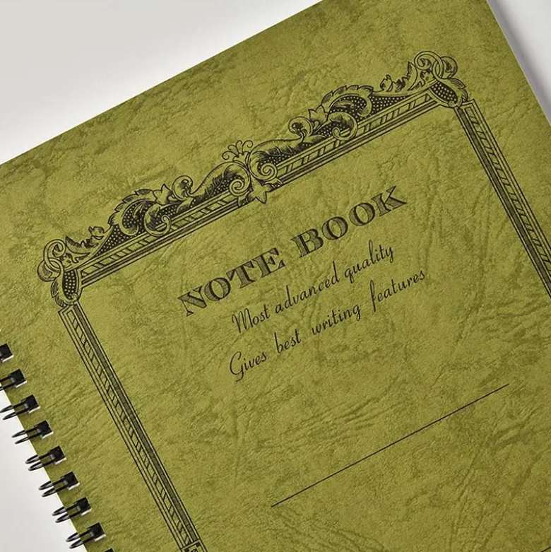 Apica | Cuaderno CD Twin Ring A5 Olive (Kanran)