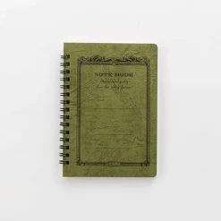 Apica | Cuaderno CD Twin Ring A6 Olive (Kanran)