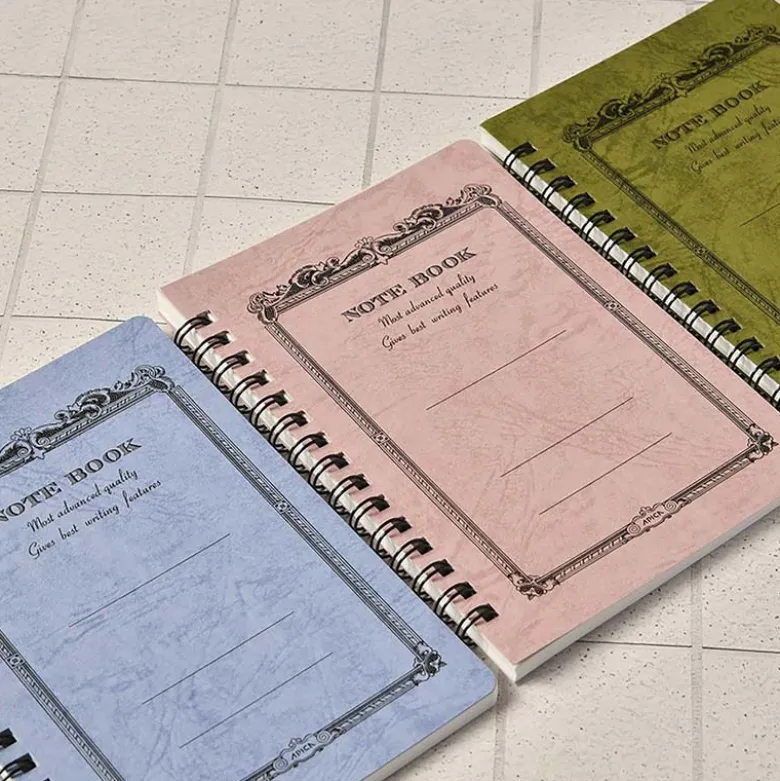 Apica | Cuaderno CD Twin Ring A6 Olive (Kanran)