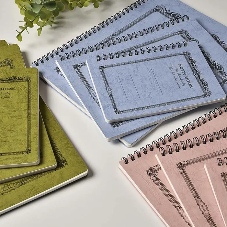 Apica | Cuaderno CD Twin Ring A6 Peach (Momo)