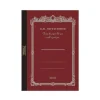 Apica | Cuaderno Premium A6 Silky Red (Cuadros)