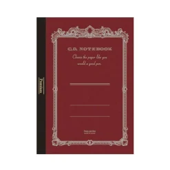 Apica | Cuaderno Premium A6 Silky Red (Cuadros)