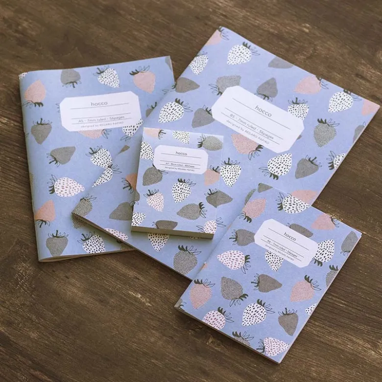 Apica | Libreta Hocco A5 Strawberry
