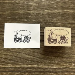 Arte CO | Sello Gogo Locomotive Cats