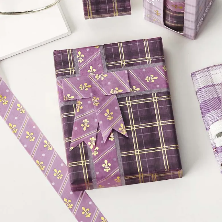 BGM | Set de Washi Tapes School Colors Mauve Pink