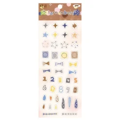 Candy Poetry | Pegatinas Warm Small Item Star Numbers