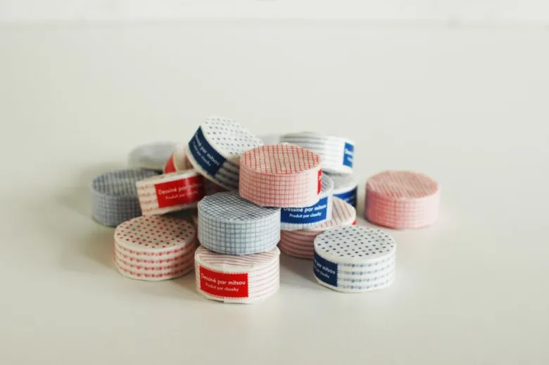 Classiky | Mitsou Dot Blue Washi Tape