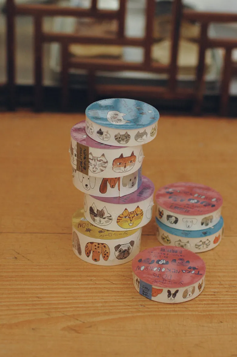 Classiky | Pegatinas en Rollo Toranekobonbon Cat 18mm