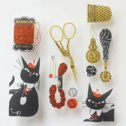 Cozyca | Kuroneko Design Washi Tape Sewing