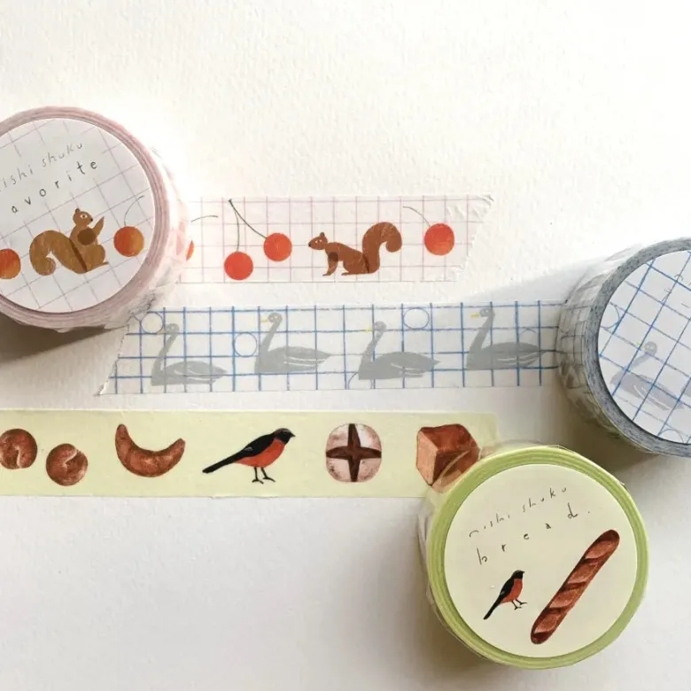Cozyca | Nishi Shuku Washi Tape Bread