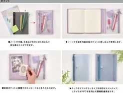 Daigo | Funda Estuche de Plástico Isshoni A6 Clear Blue