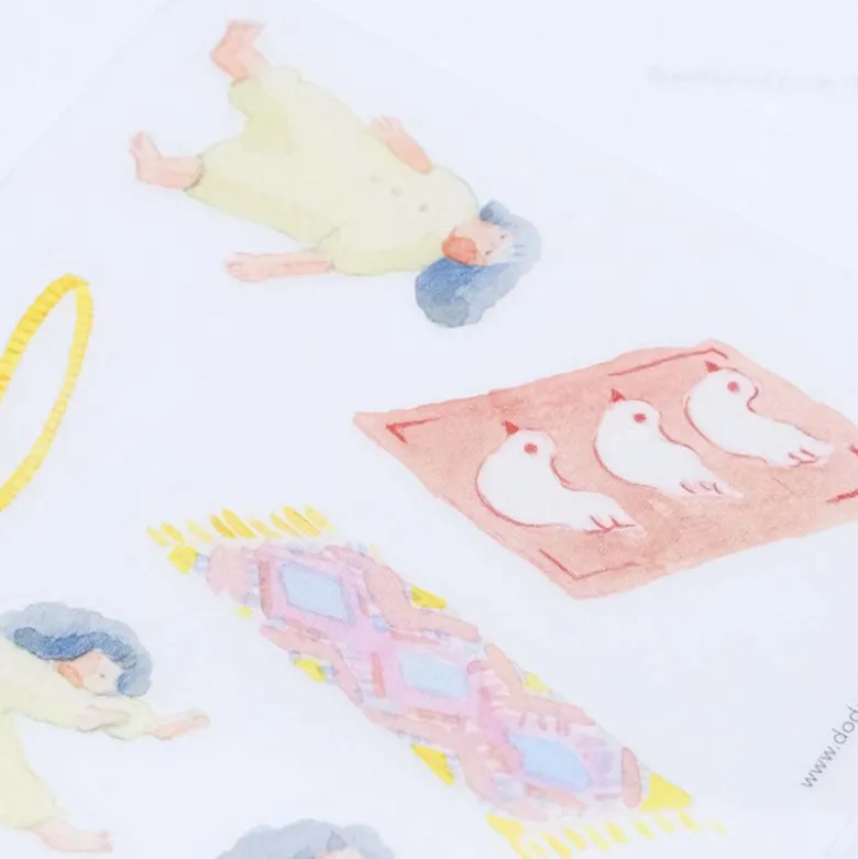 Dodolulu | Pegatinas Transferibles Some Lazy Exercises