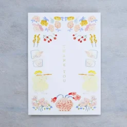 Dodolulu | Tarjeta de Agradecimiento Flute