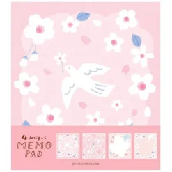 Furukawashiko | Bloc de Notas Sakura and White Bird
