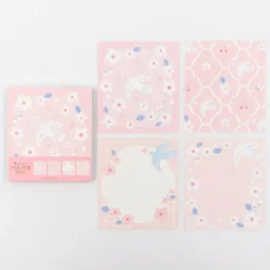 Furukawashiko | Bloc de Notas Sakura and White Bird