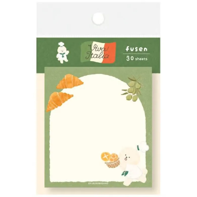Furukawashiko | Notas Adhesivas Viva Italia Bread Dog