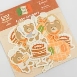 Furukawashiko | Pegatinas Flake Viva Italia Dessert Bear