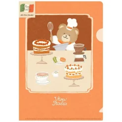 Furukawashiko | Portafolios A5 Viva Italia Dessert Bear