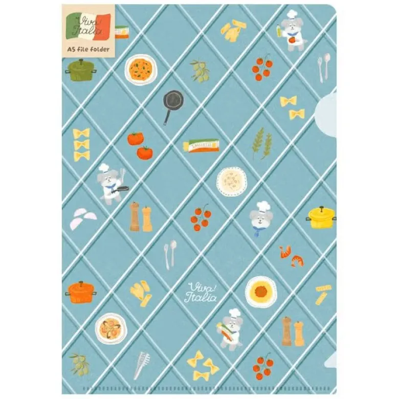 Furukawashiko | Portafolios A5 Viva Italia Pasta Dog