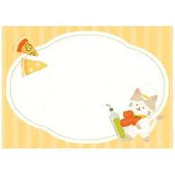 Furukawashiko | Tarjetones en Cajita Viva Italia Pizza Cat