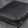 Galen Leather | Funda Expansi-Folio Leather Wide A5 Zip Folio Black