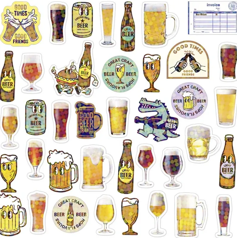 Greeting Life | Caja de Pegatinas Haco Beer