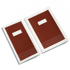 Hanaduri | Cuaderno Hanji Book Cabinet A5 Brown (Rayas)