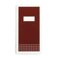 Hanaduri | Cuaderno Hanji Book Travel Brown (Cuadros)