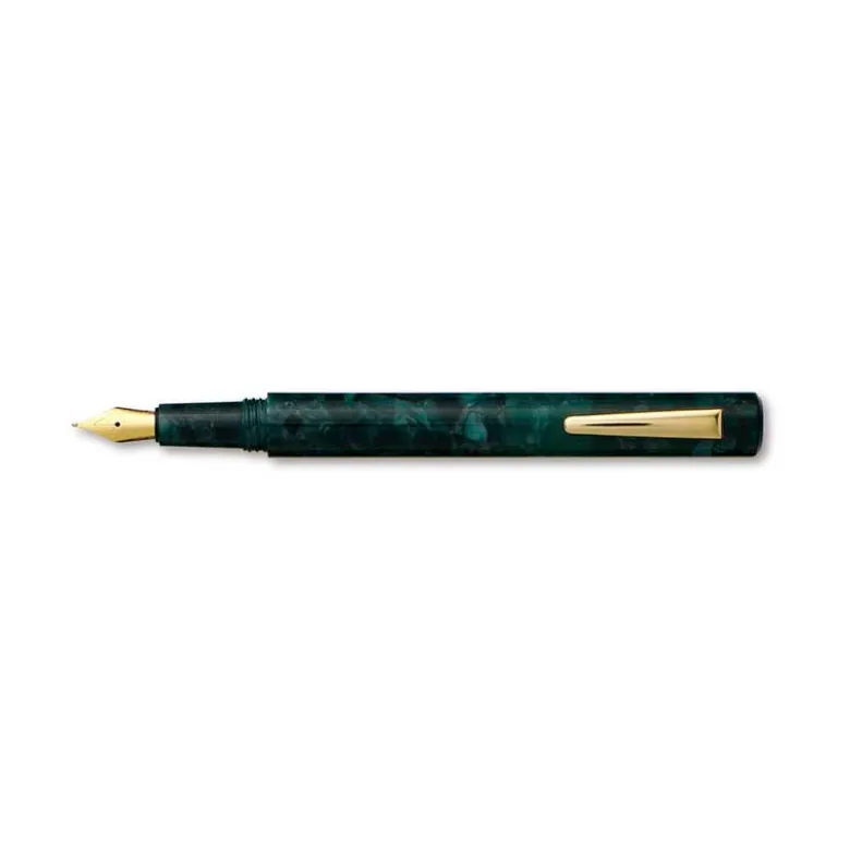 Hightide | Pluma Estilográfica Marbled Attaché Green (F)