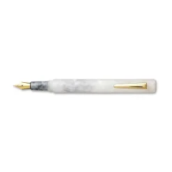 Hightide | Pluma Estilográfica Marbled Attaché White (F)