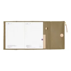 Hobonichi | Agenda Hobonichi Cousin A5 Tragen: Bitter Plaid 2027