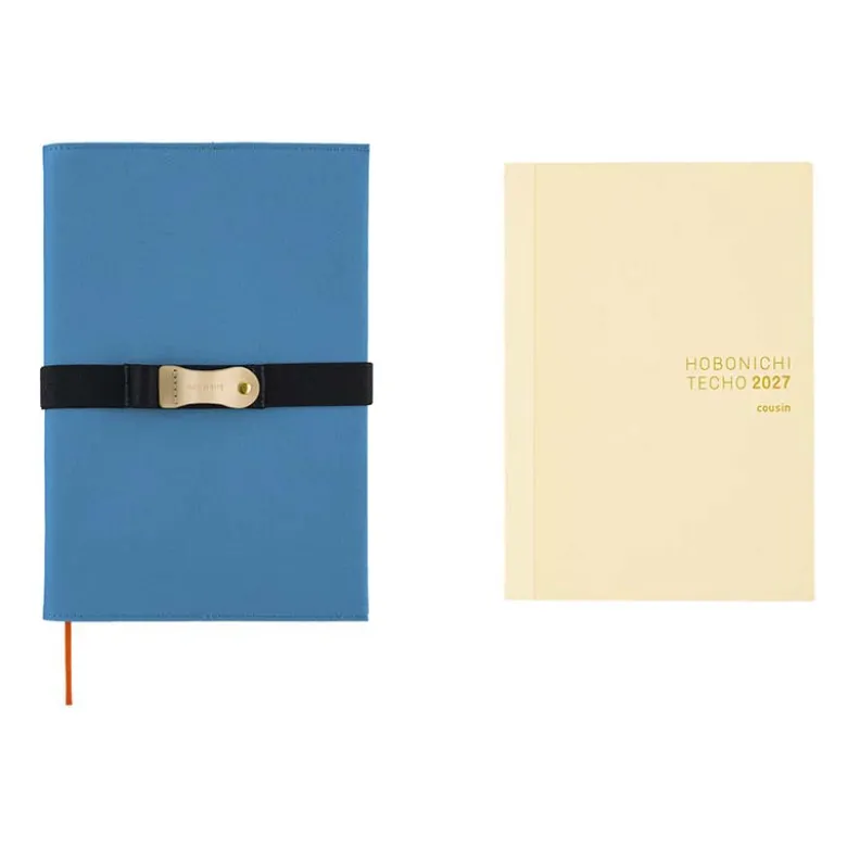 Hobonichi | Agenda Hobonichi Cousin A5 Folio: Ocean Blue 2027