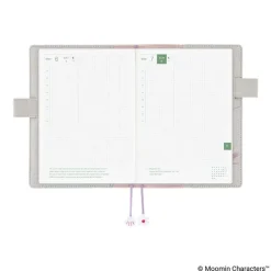Hobonichi | Agenda Hobonichi Cousin A5 Moomin: My Yard (Pink Gray) 2027