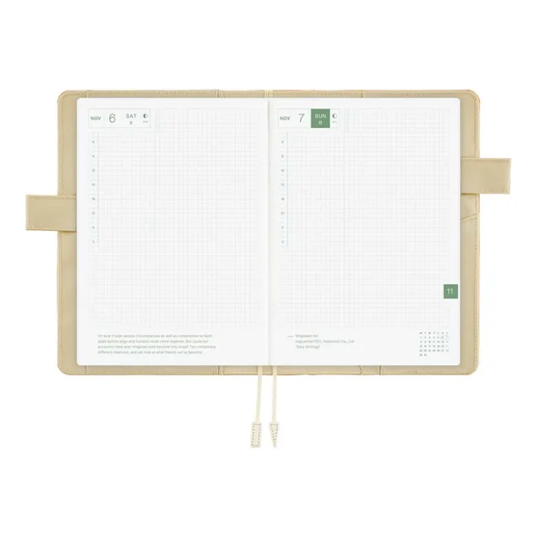 Hobonichi | Agenda Hobonichi Cousin A5 Colors Mango Latte 2027