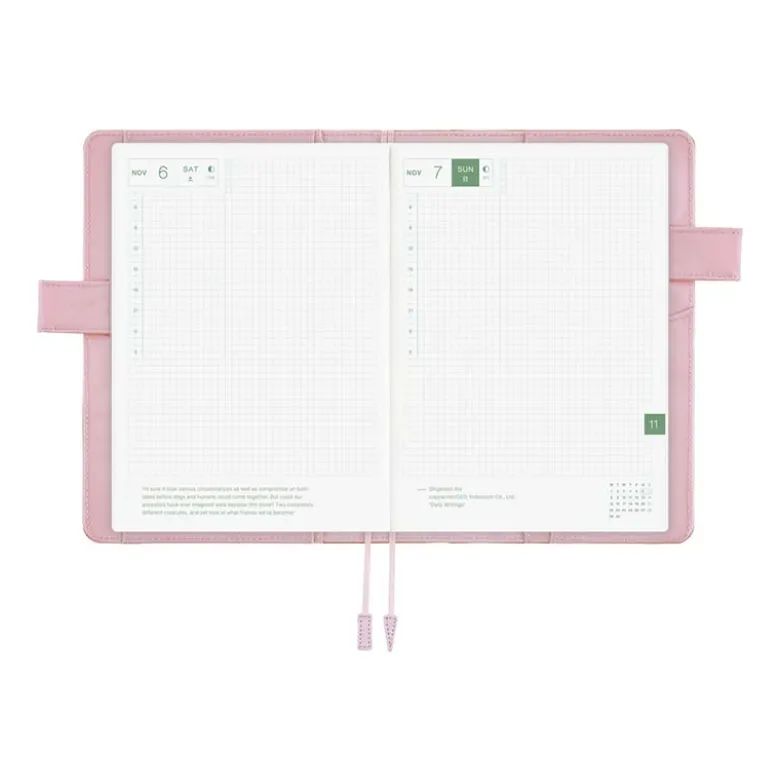 Hobonichi | Agenda Hobonichi Cousin A5 Colors Chiffon Greige 2027