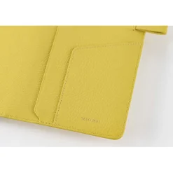 Hobonichi | Agenda Hobonichi Cousin A5 Leather: Brilliant Yellow 2027