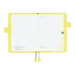 Hobonichi | Agenda Hobonichi Cousin A5 Mina Perhonen: skyful (Yellow) 2027