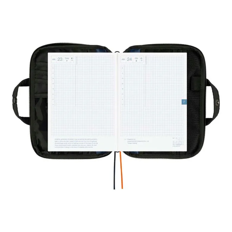 Hobonichi | Agenda Hobonichi Cousin A5 POTR: Stroll (Black) 2027