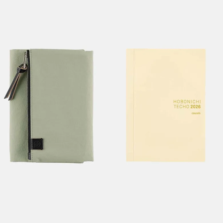 Hobonichi | Agenda Hobonichi Cousin A5 Tragen: Oakmoss 2026