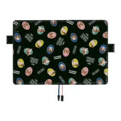 Hobonichi | Agenda Hobonichi Cousin A5 Candy Stripper: Random Dog & Cat (Black) 2027