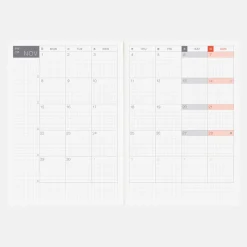 Hobonichi | Agenda Hobonichi HON A5 Bow & Tie: Sheep Sheep Sheep 2027