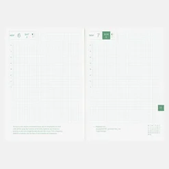 Hobonichi | Agenda Hobonichi HON A5 Yumi Kitagishi: White Cat and Rabbit’s Tea Room 2027