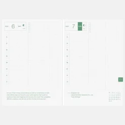 Hobonichi | Agenda Hobonichi HON A6 Yumi Kitagishi: White Cat and Rabbit’s Tea Room 2027