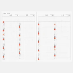Hobonichi | Agenda Hobonichi Techo A6 Day Free 2027