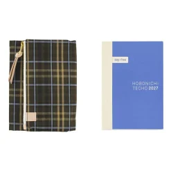 Hobonichi | Agenda Hobonichi Techo A6 Tragen: Bitter Plaid 2027