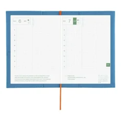 Hobonichi | Agenda Hobonichi Techo A6 Folio: Ocean Blue 2027