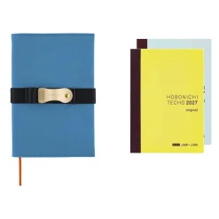 Hobonichi | Agenda Hobonichi Techo A6 Folio: Ocean Blue 2027