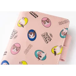 Hobonichi | Agenda Hobonichi Techo A6 Candy Stripper: Random Dog & Cat (Pink) 2027