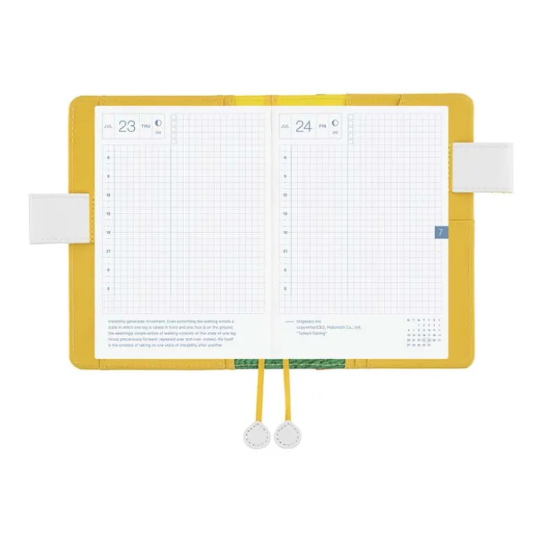 Hobonichi | Agenda Hobonichi Techo A6 100%ORANGE: Squirrel Squadron 2027
